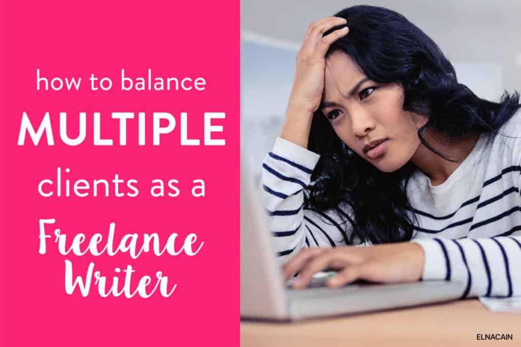Come bilanciare più clienti come nuovo scrittore freelance