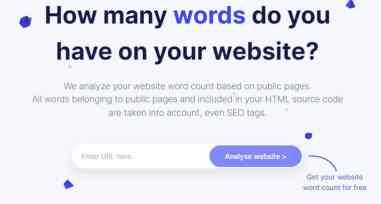 檢查不同網站上的字數以檢查 google 文檔中的字數