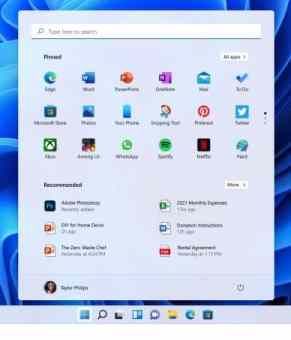 Windows 10 與 Windows 11 中的開始菜單重定位
