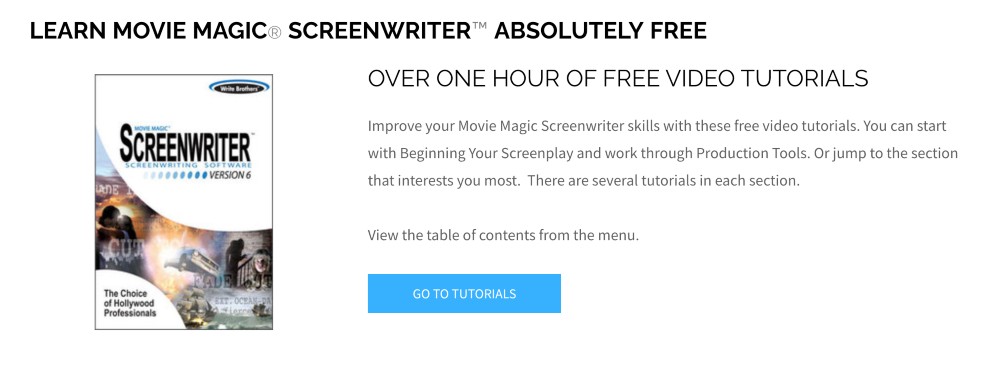 Movie Magic Senarist eğitimleri