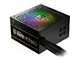 ZEUS GAMDIAS RGB 遊戲 PC 電源 750W 80 Plus Gold Certified 750 Watt PSU 適用於帶主動式 PFC 的計算機和台式機