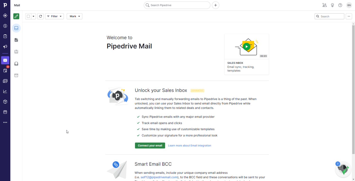 Posta Pipedrive per le imprese