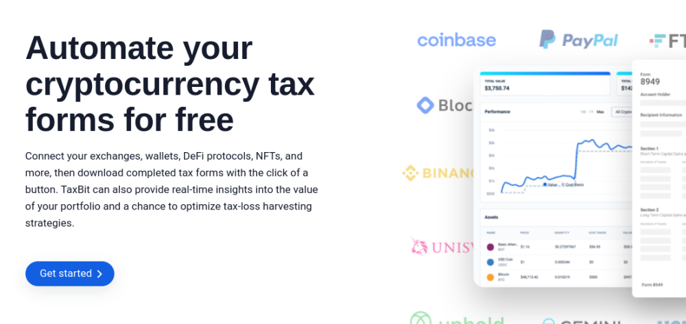 Taxbit: En iyi kripto ticaret yazılımı