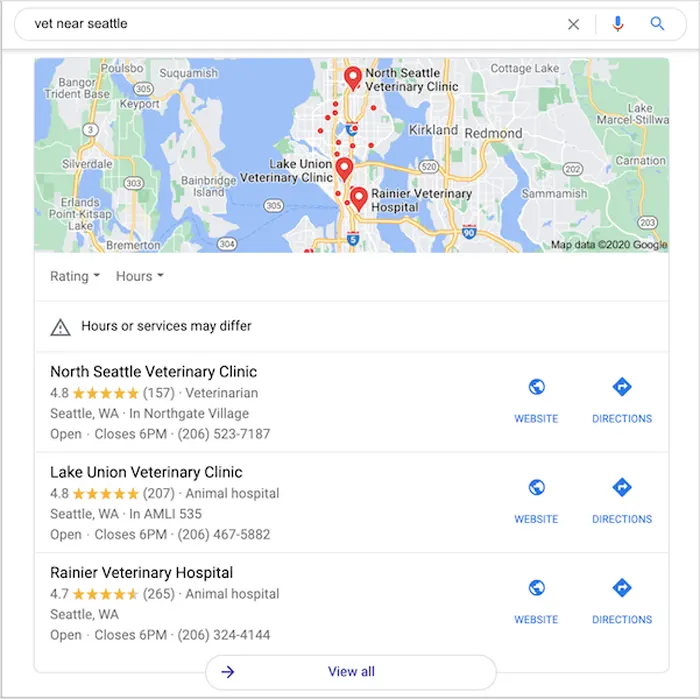 Confezione da 3 di Google