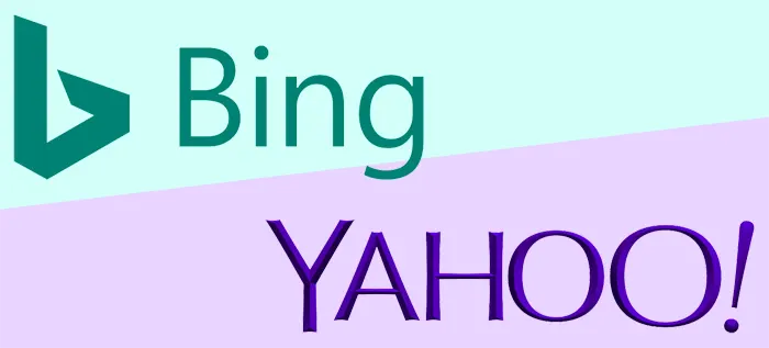 Bing e Yahoo