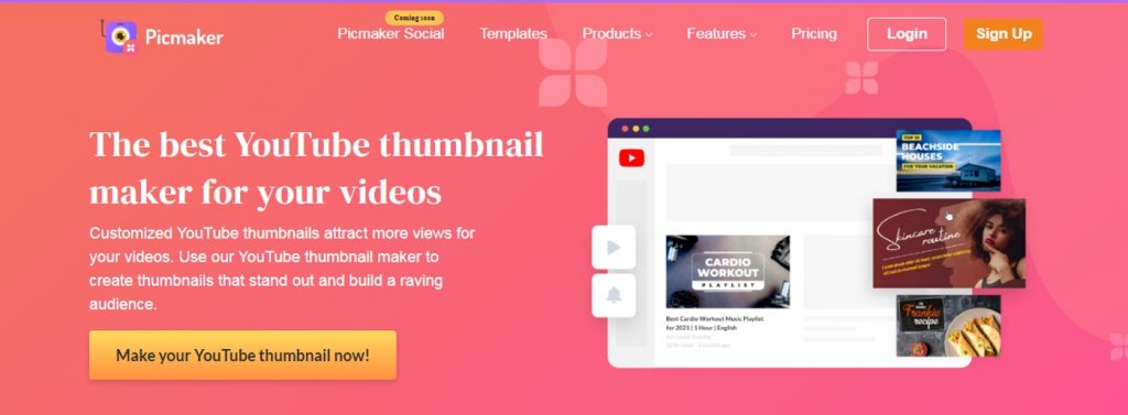Picmaker YouTube サムネイル