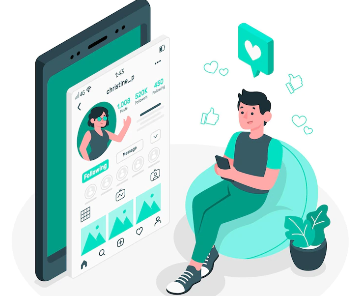 Ottimizza i profili dei social media