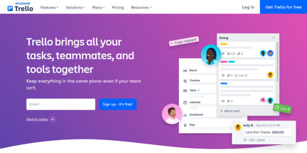 Trello-Ekipleri-Projeleri-Yönet-Her Yerden