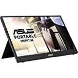 ASUS ZenScreen Go 15.6” 1080P 無線便攜式顯示器 (MB16AWP) - 全高清、IPS、內置電池、護眼、USB Type-C、防眩光、三腳架插座、支持 iOS、Android、Win11、Mini HDMI