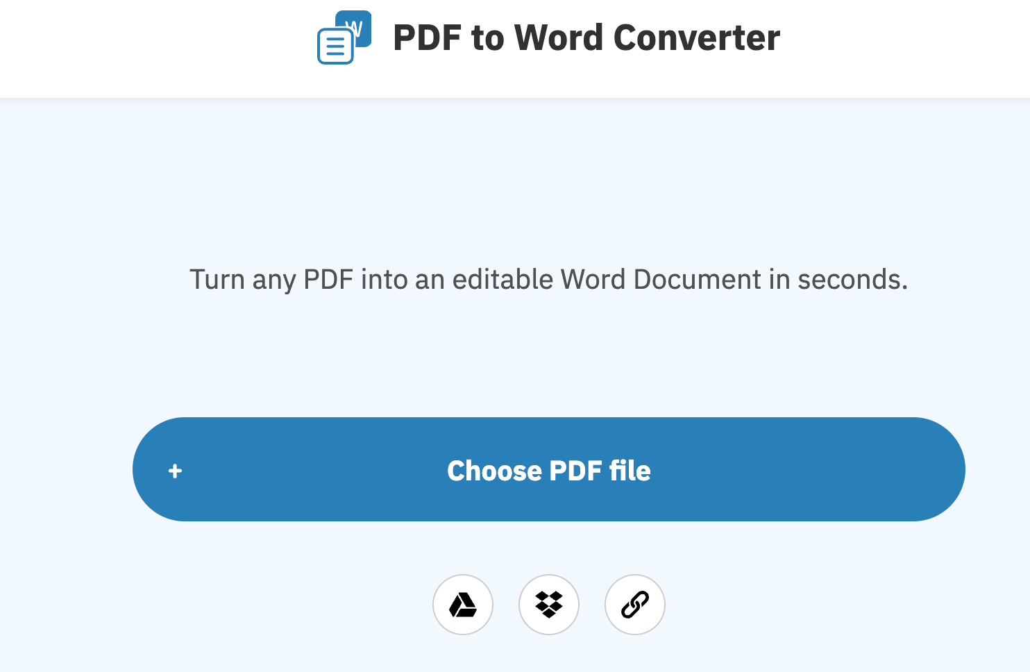 Conversione PDF gratuita