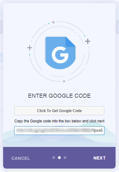 如何將谷歌分析添加到 WordPress? 15 authenticate with line code