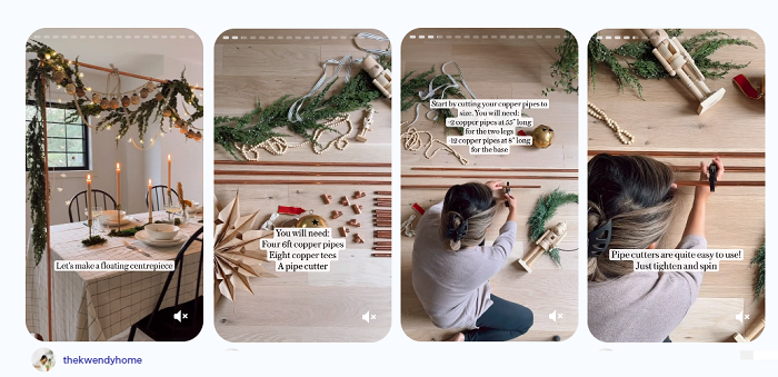 Beispiele für Pinterest-Ideen-Pins