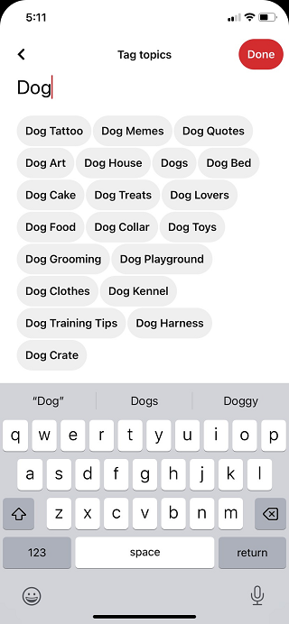 Pinterest-Tags
