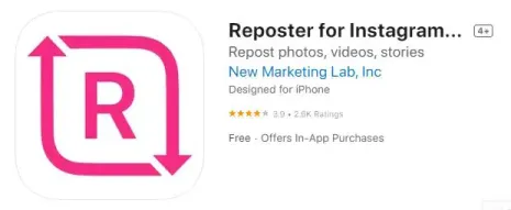 Użyj aplikacji Reposter For Instagram na iPhonie, aby pobrać historię z Instagrama