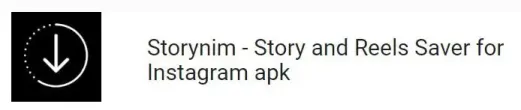 Użyj aplikacji Storynim do pobierania historii z Instagrama