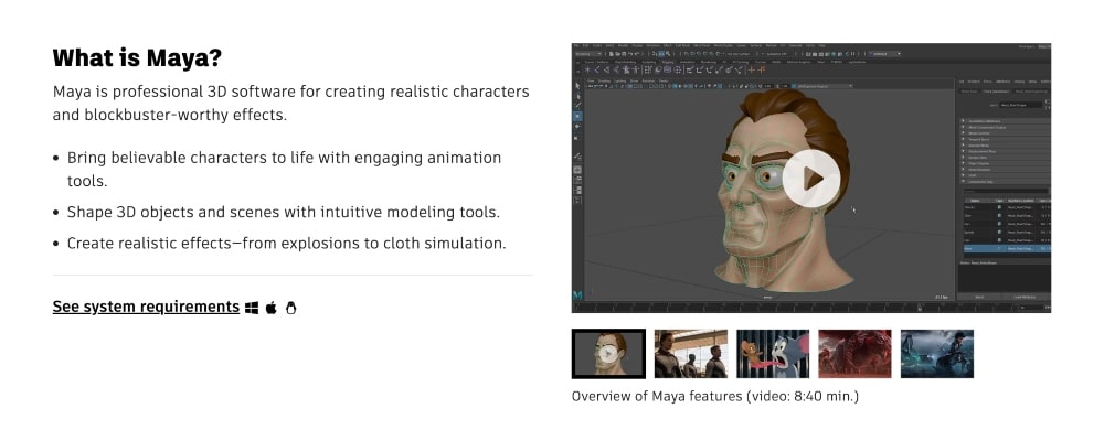 Funkcje AutoDesk Maya