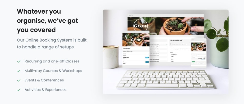 Caracteristici Bookwhen