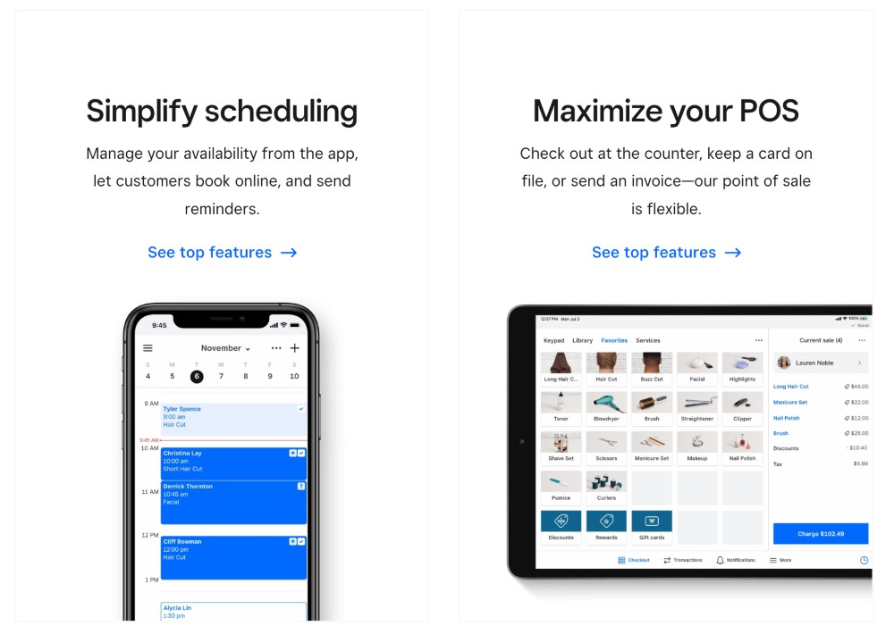 Caracteristici Square Numiri