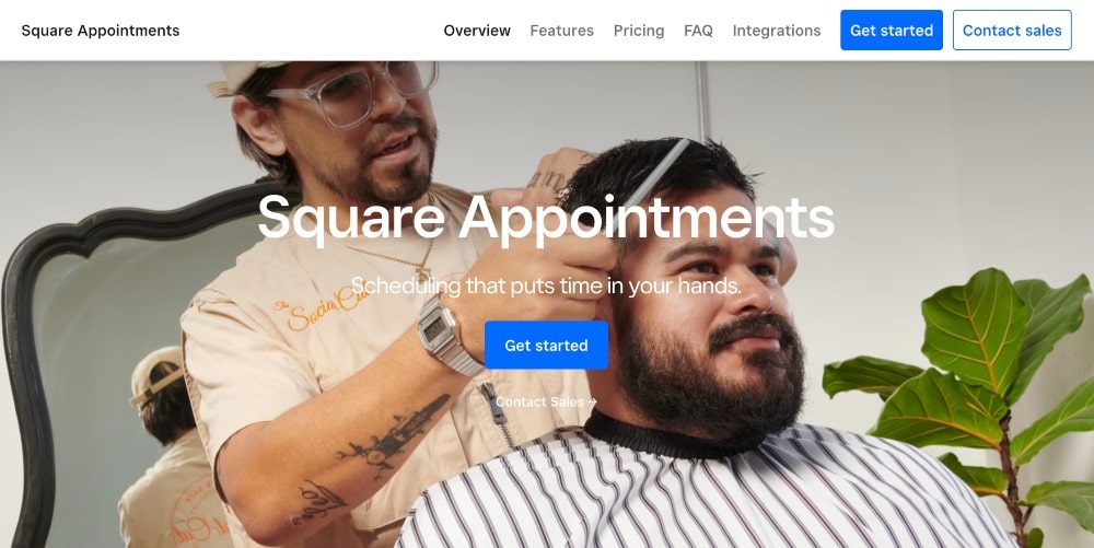Site-ul Square Appointments