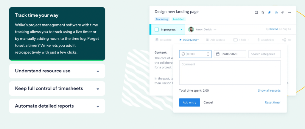 Funcția de fluxuri de lucru personalizate Wrike