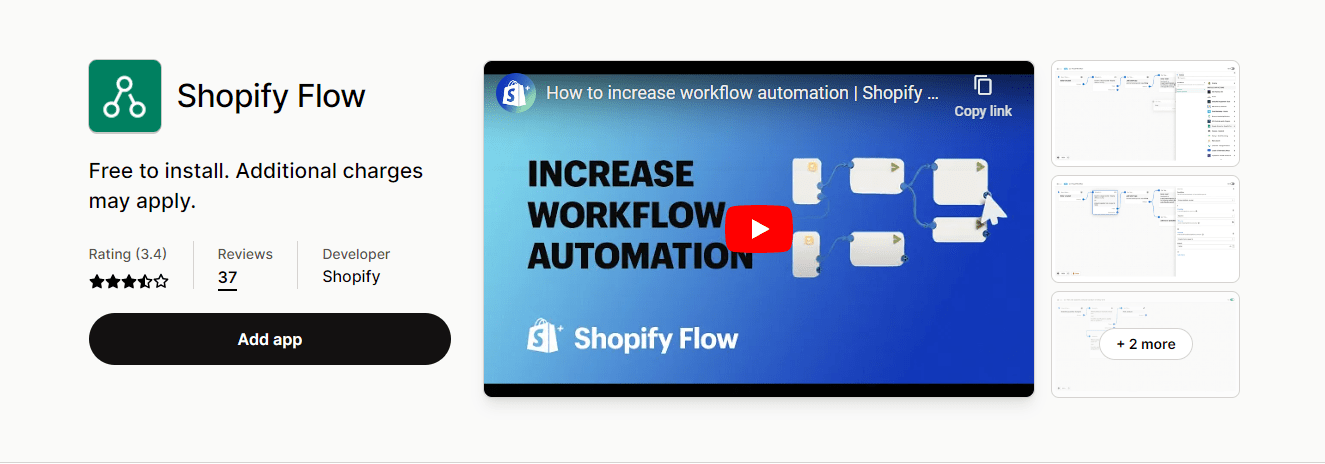 Przepływ Shopify