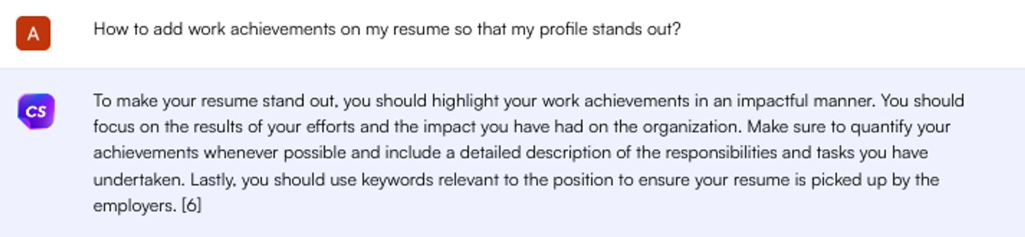 Solicitação do ChatGPT para realizações de trabalho - Pesquisa de empregos