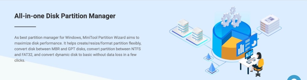 Caracteristici MiniTool Partition Wizard