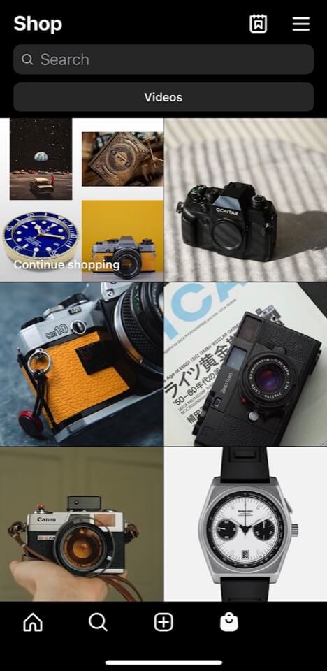 Fila de piață a Instagram
