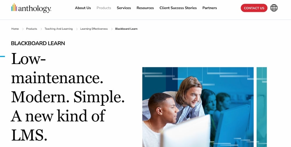 Веб-сайт Blackboard Learn