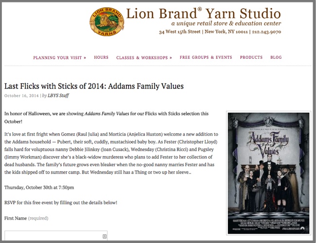 Últimas películas con palos de 2014_ Valores de la familia Addams