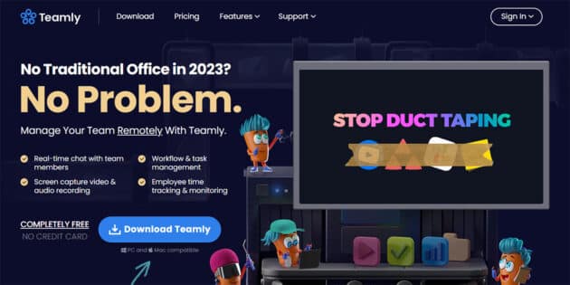 Teamly-скриншот