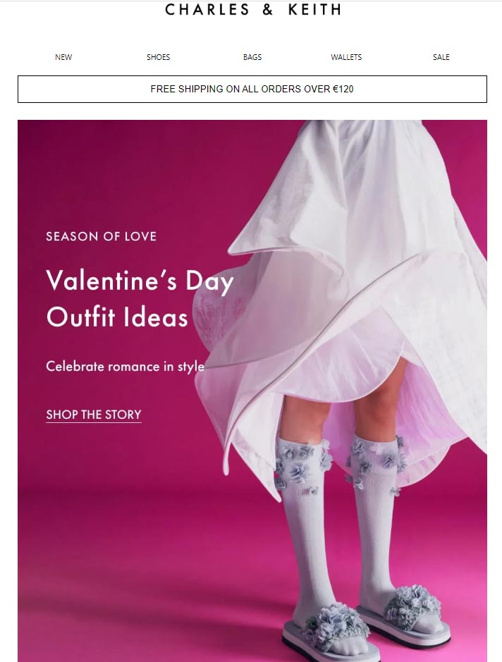 バレンタインデーのメールマーケティング