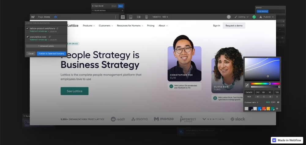 ウェブフロー機能