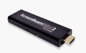 使用 The Tiny ScreenBeam Mini2 在沒有 wifi 的情況下將安卓手機鏡像到電視