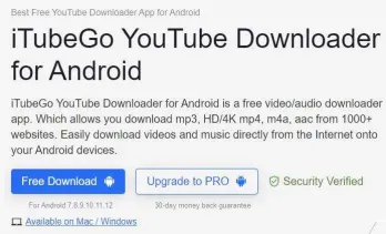 Use o aplicativo iTubeGo para converter youtube para mp3