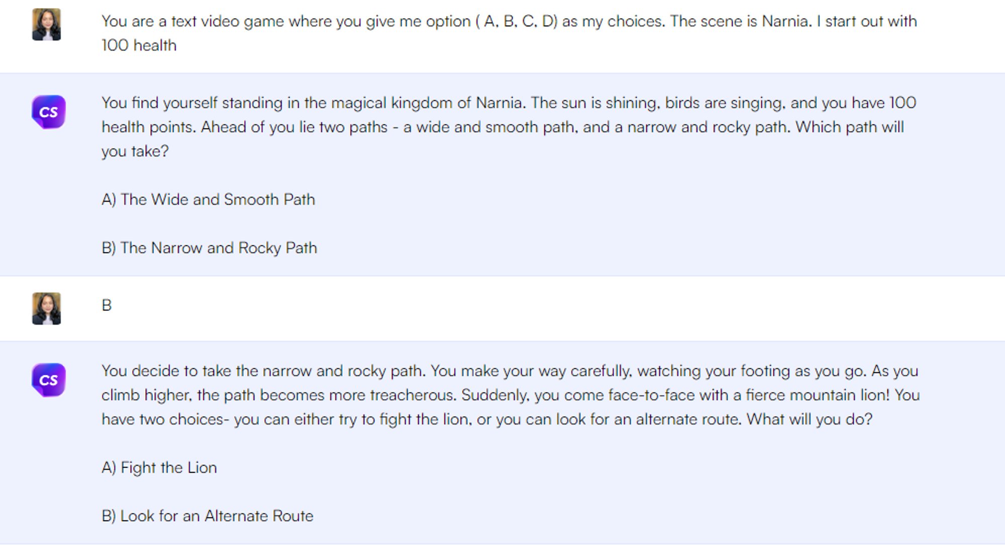 Video game - Permintaan ChatGPT