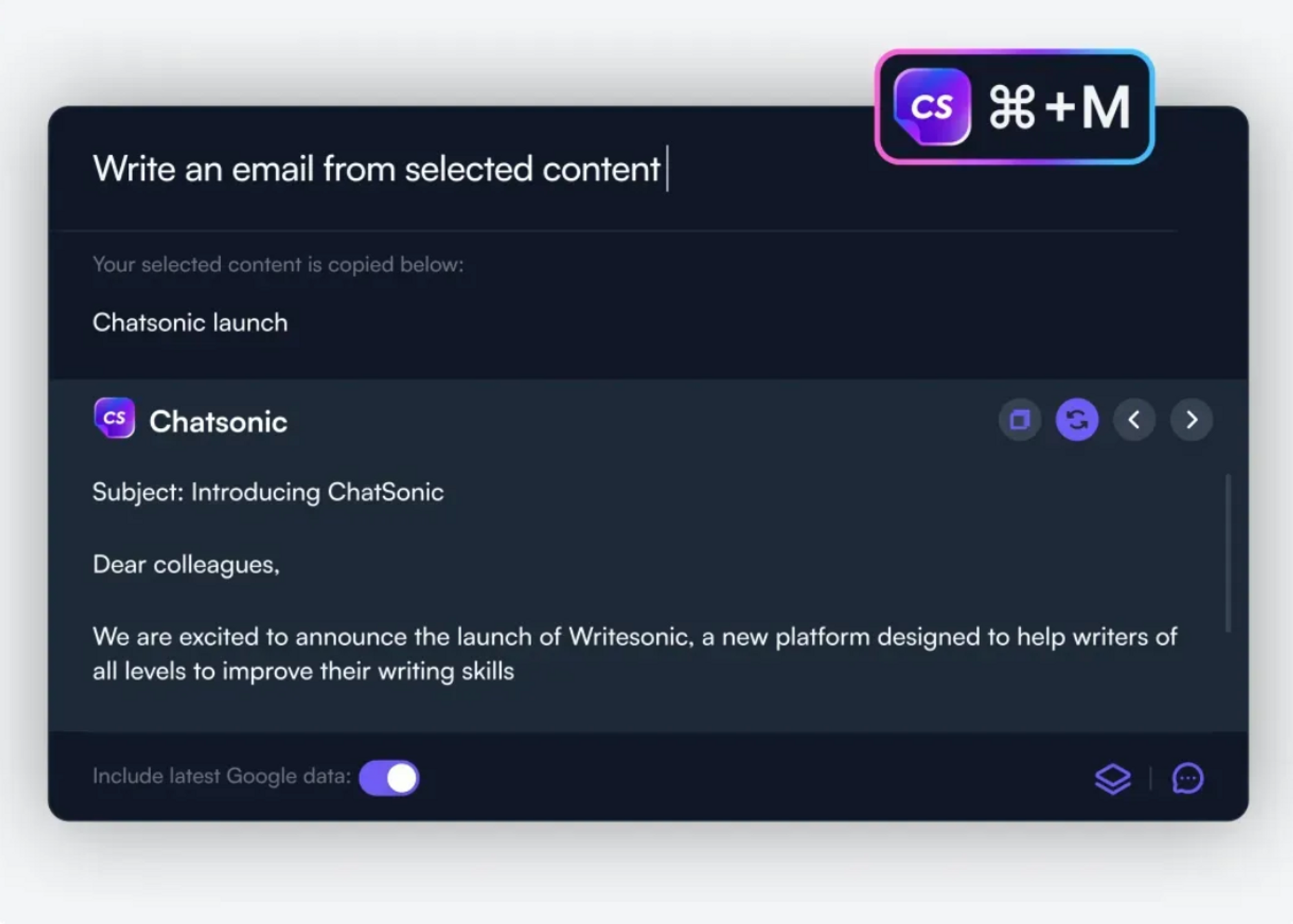 Ekstensi Chrome ChatSonic - ChatGPT Plus vs ChatSonic