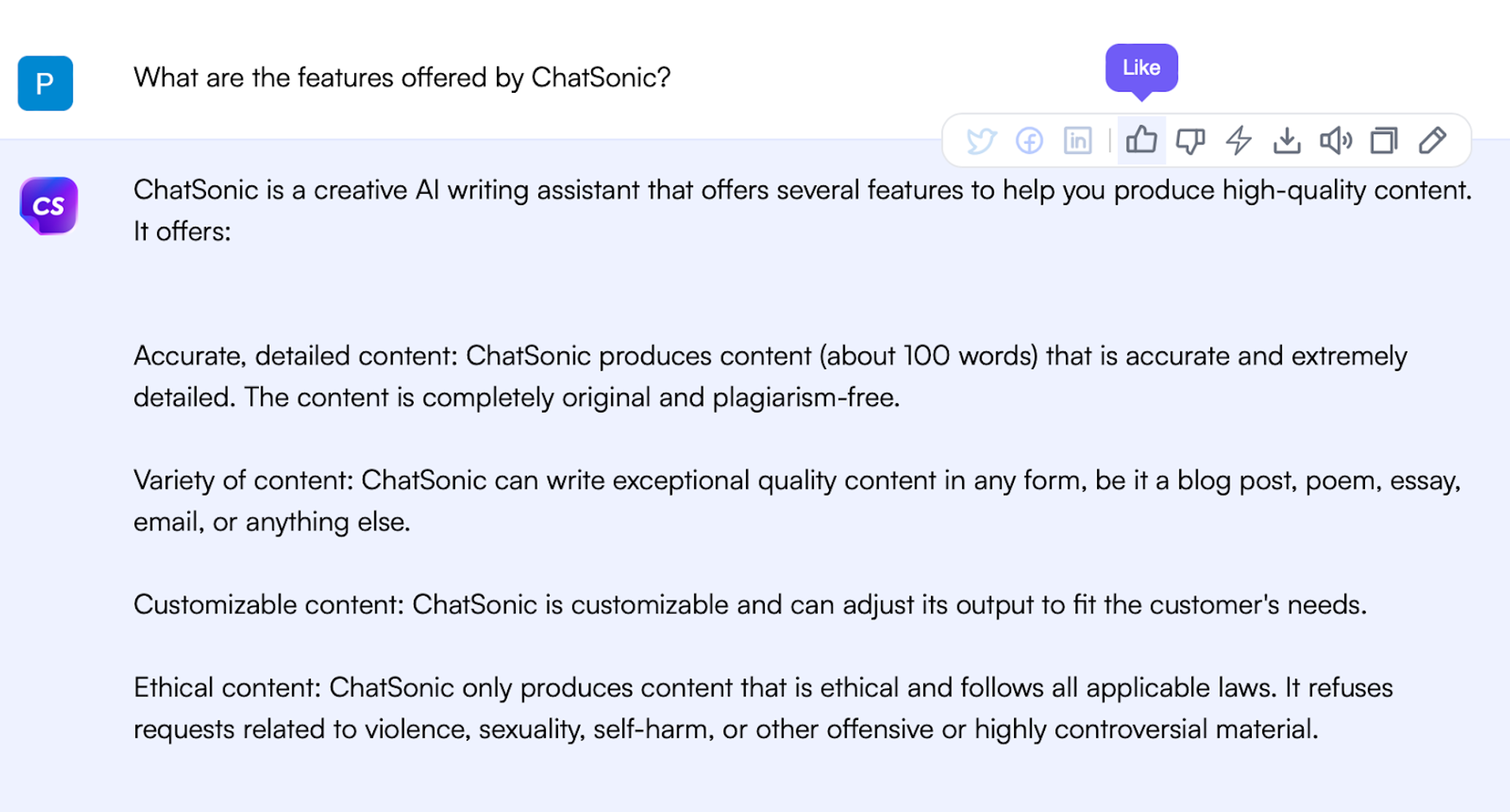 ChatSonic - Ce este ChatSonic