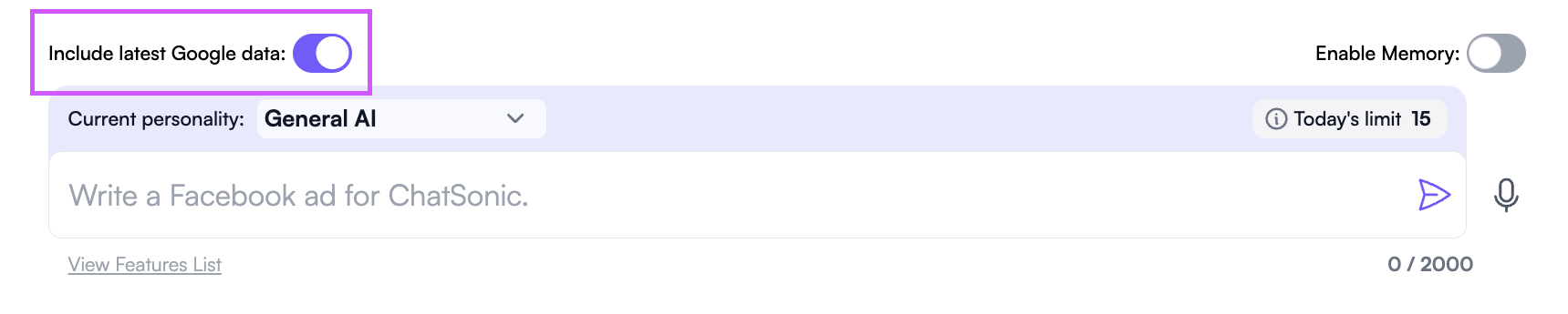 ChatSonic - Ce este ChatSonic