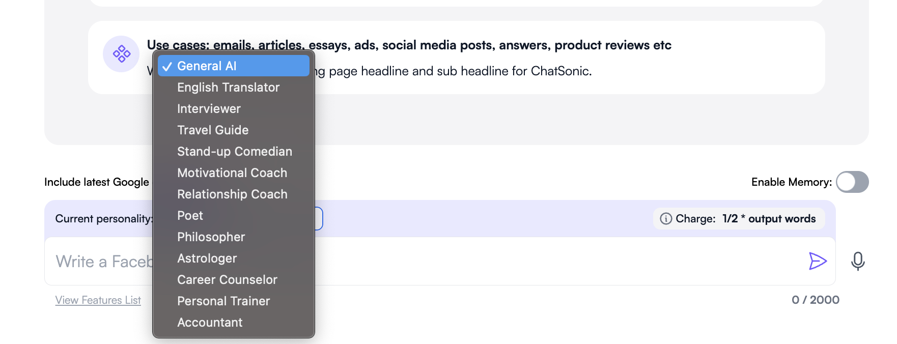 ChatSonic - Ce este ChatSonic
