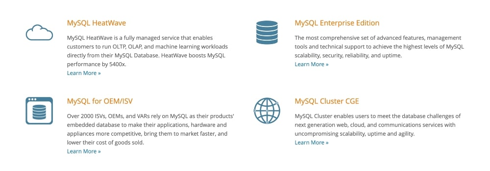 MySQL 特性