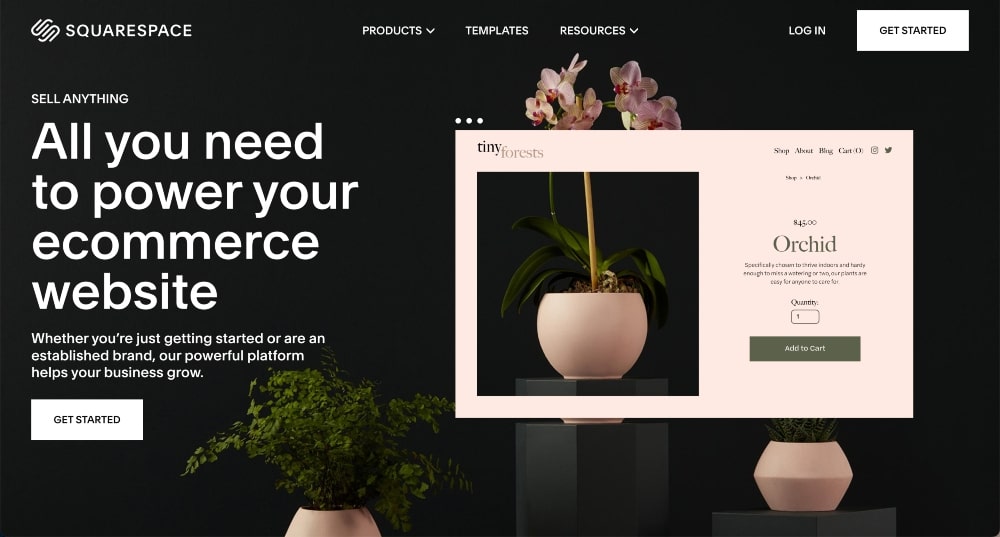 Site do Squarespace