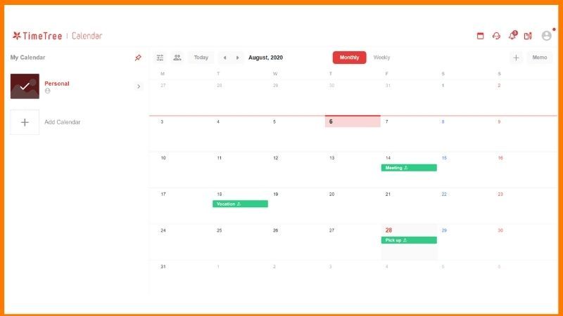 TimeTree - En İyi Takvim Uygulaması
