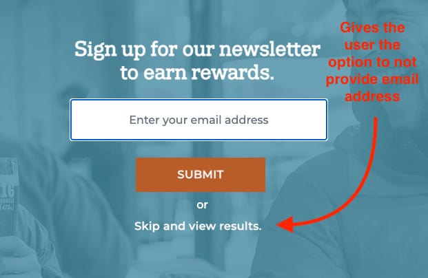 novo - como fazer um teste de recomendação de produto - 14 add a lead capture form to your quiz
