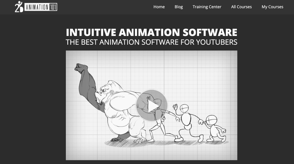 Site-ul web Cartoon Animator 4