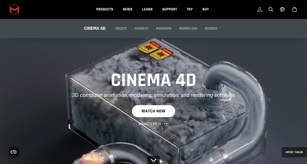 Site-ul Cinema 4D