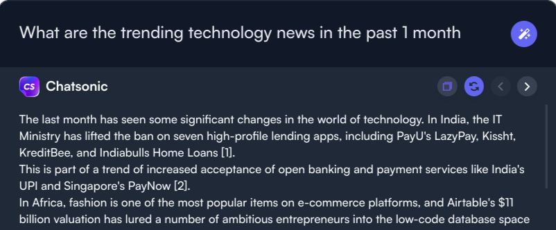 Casos de uso da extensão ChatSonic chrome