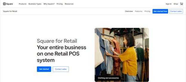 Gestion d'un magasin Square