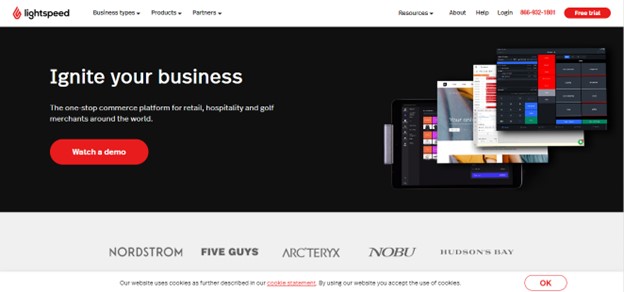 Gestion de magasin Lightspeed