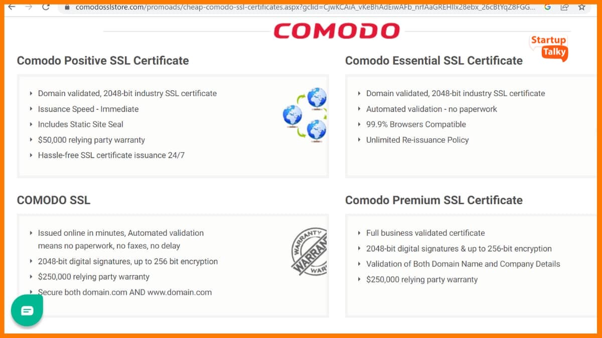 Comodo — лучшие поставщики SSL-сертификатов 2023 года